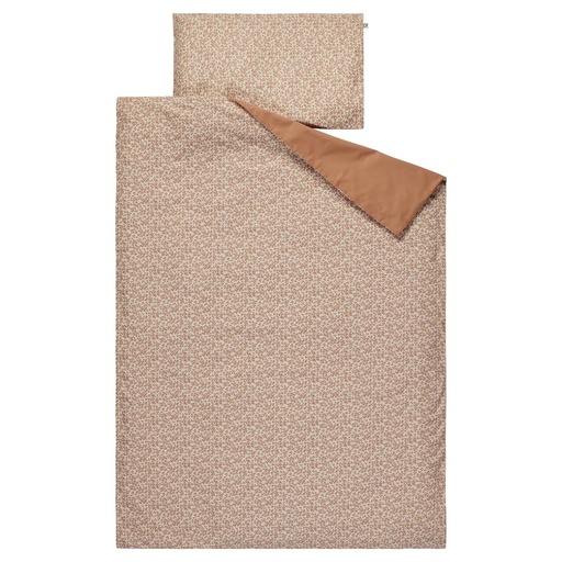 Enveloppe de couette popeline botanique fog 100X140