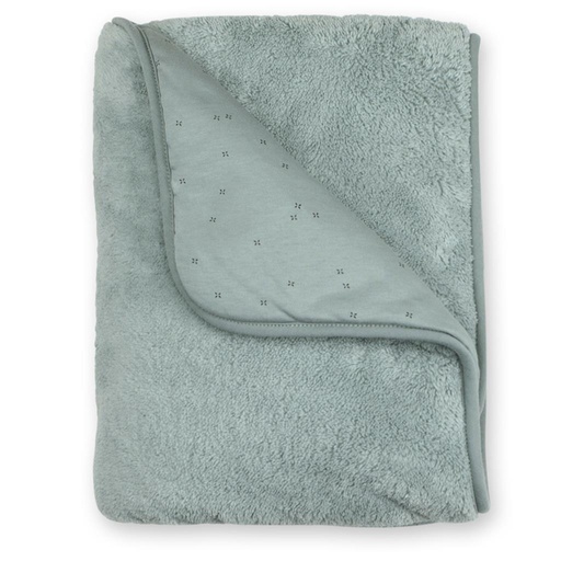 Jersey doux comme une couverture jade 75X100