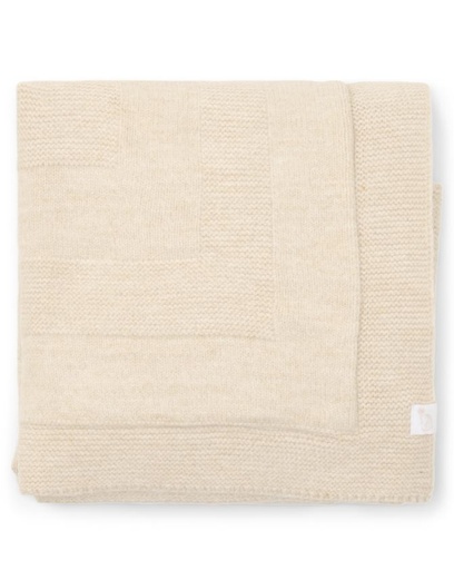 Blanket crib Aspen wool blend camel 