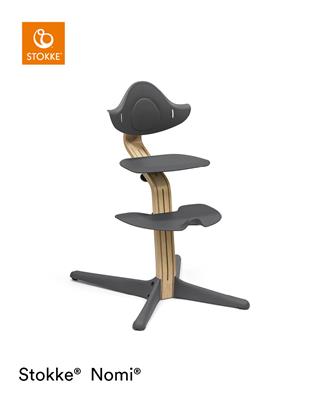Dining chair oak anthracite 