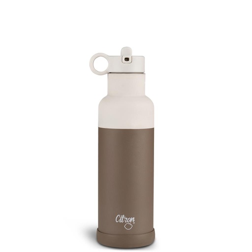 Drinking bottle thermos 500 ml brown