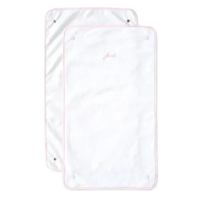 Tissu (2pcs) vr changing mat cover Alixis blush pink 