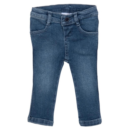 Broek Jeany crystals middle blue 