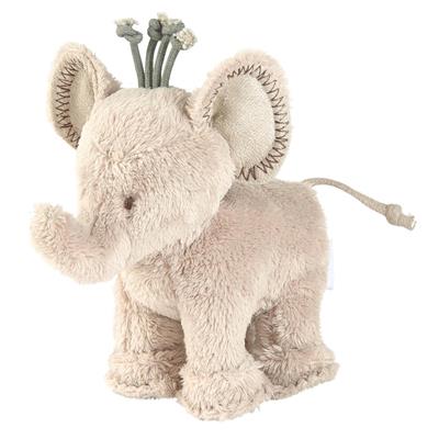 Olifant Ferdinand 12cm taupe 