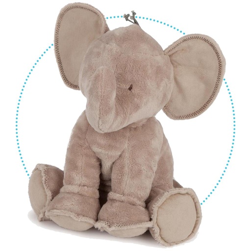 Elephant Ferdinand 25cm taupe