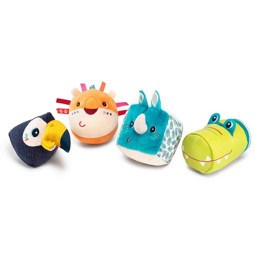 Junglevormpjes (4 stuks)  