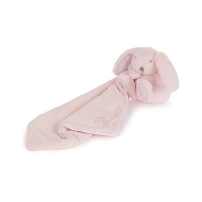 Doudou lapin Augustin rose pale 