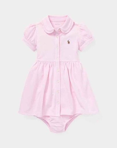 Jurk Oxford carmel pink 