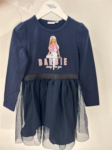 Jurk Barbie dark sapphire