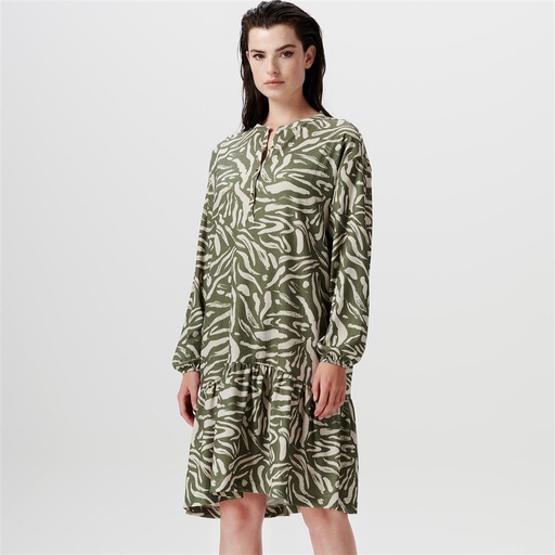 Jurk Edina olivine 