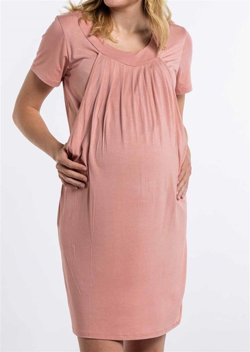 Jurk Nursing EcoVero pink 