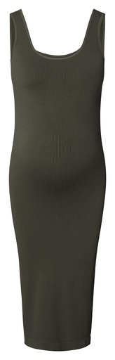 Robe Noemi sans couture olive M/L
