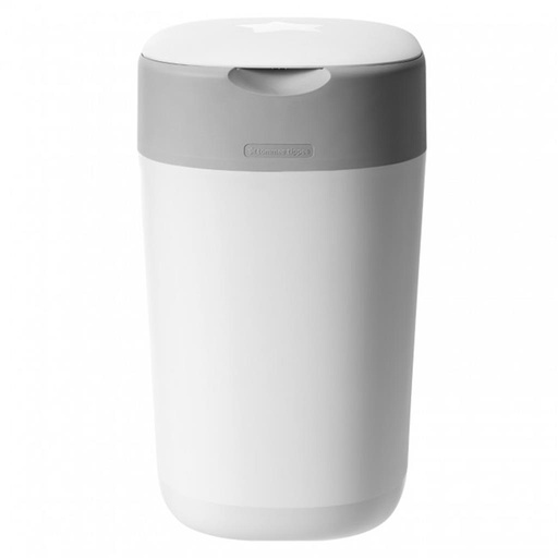 Diaper pail twist & click white 