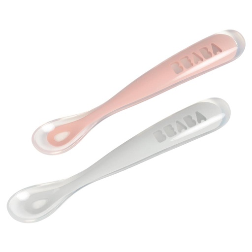 Spoons 1st age (2 pieces, silicone)