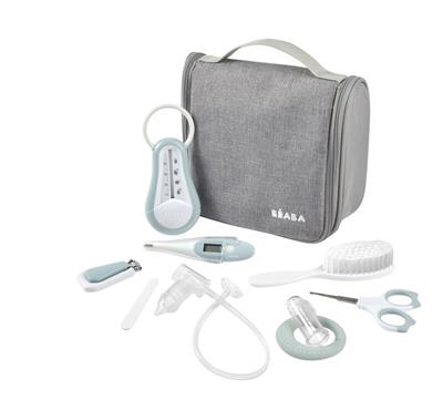Take-home toiletry bag (9 accessories) green blue 