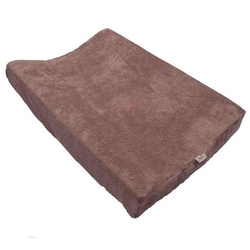 Housse de matelas à langer mauve moelleux