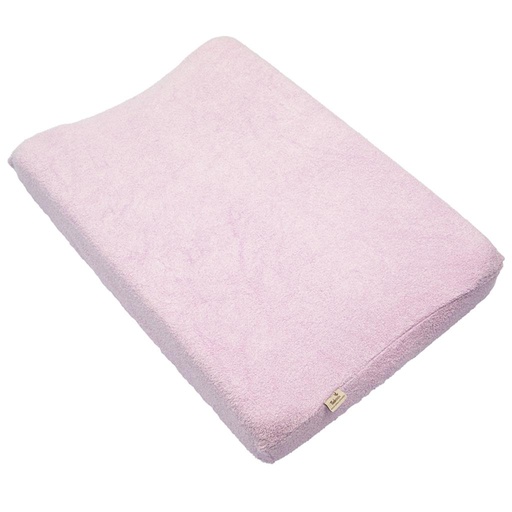 Laundry pillow cover silky lilac