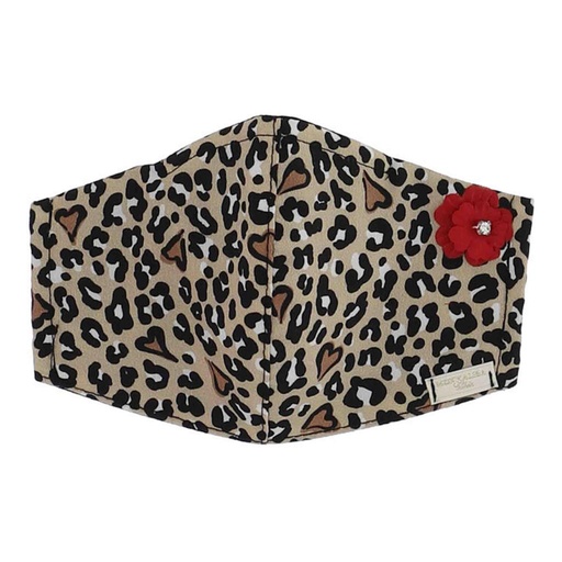 Georgette mouth mask maculato 