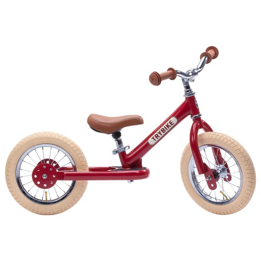 Loopfiets 2-in-1 vintage red