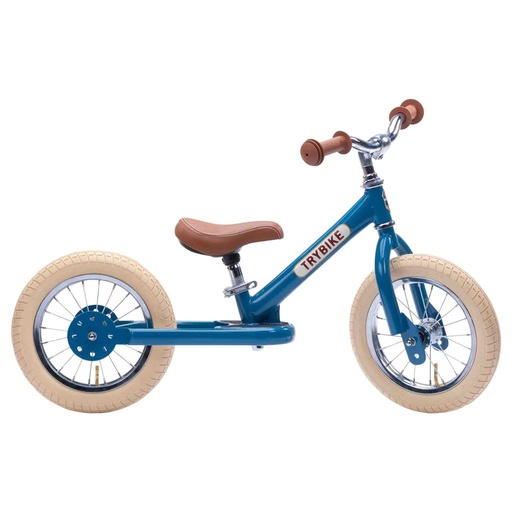 Loopfiets vintage blue