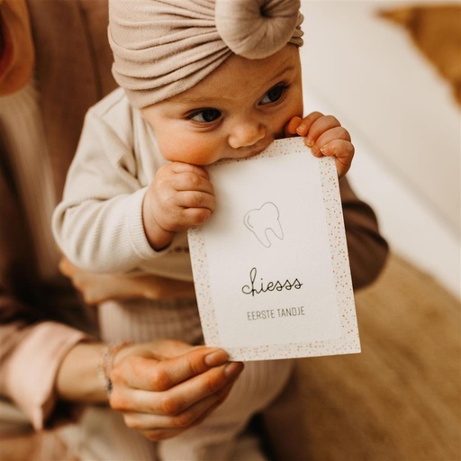 Milestone cards baby: 1e keertjes  