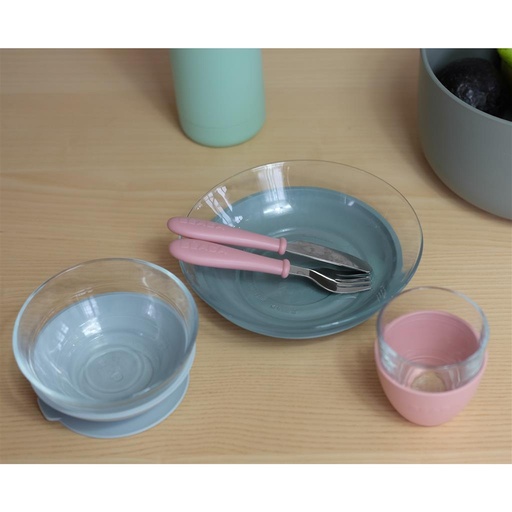 Verre pour coffret repas eucalyptus 