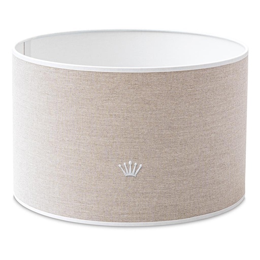 Abat-jour (lampadaire) Bristol ethnique blanc sand