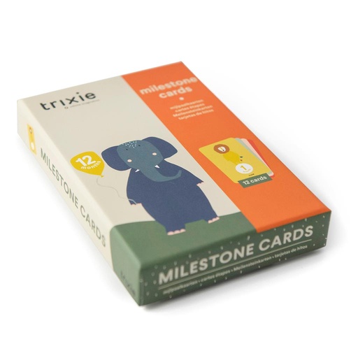 Milestone cards multi color