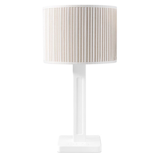 Lampshade Gio(nightlight)ethnic white white-sand