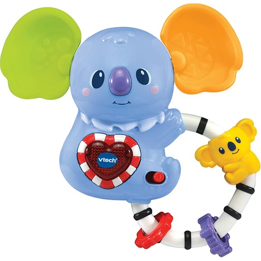 Mijn koala rammelaar paars 