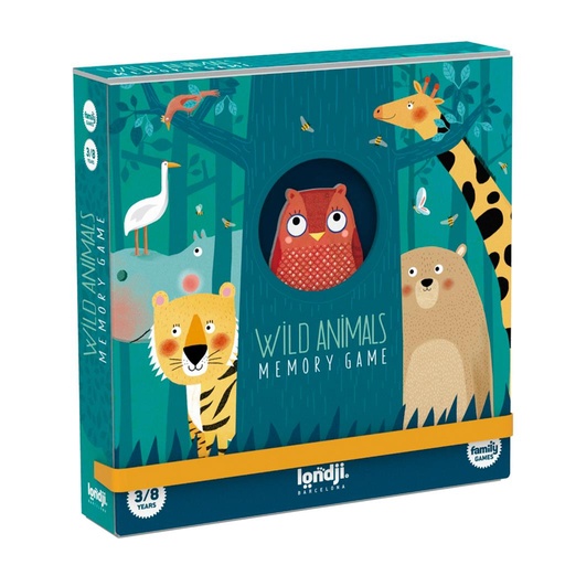 Mémo animaux sauvages  