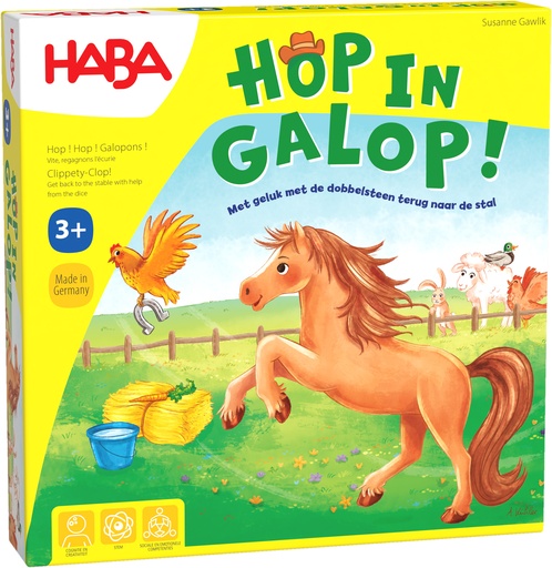 Spel: hop in galop  
