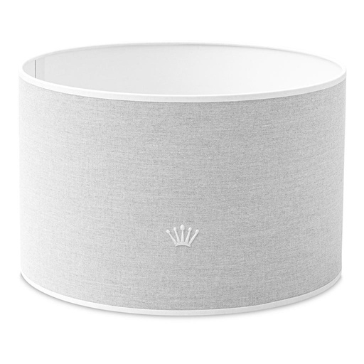 Lampshade for floor lamp Bristol crystal grey