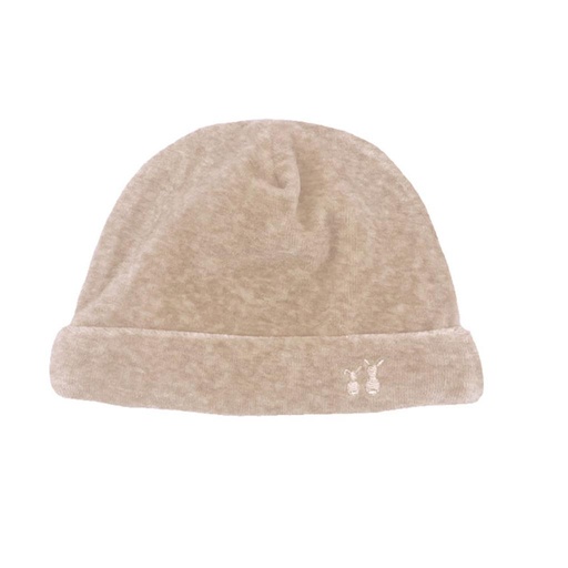 Muts velours Poetree kids camel 