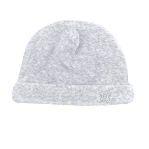 Chapeau en velours grey melange 