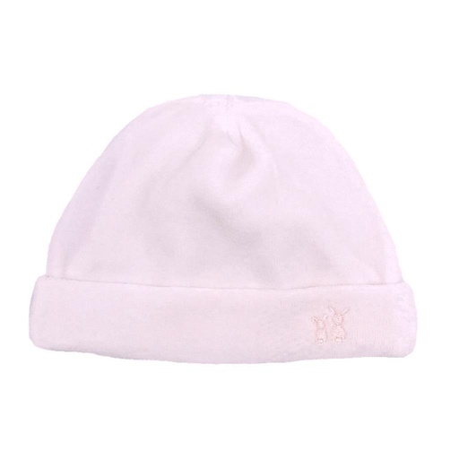Chapeau velours Poetree kids soft pink 