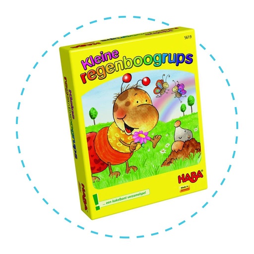 Jeu : jeu de cartes : petite chenille arc-en-ciel  
