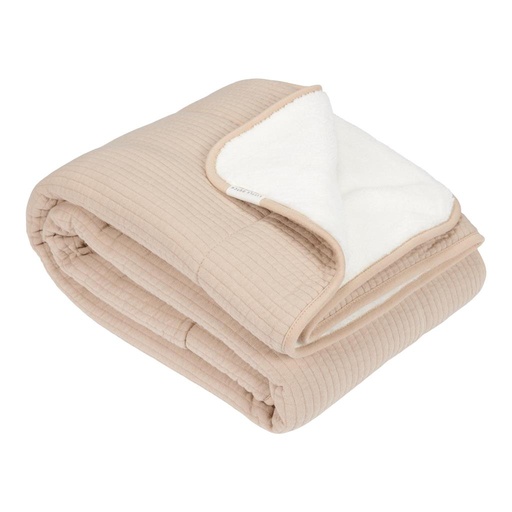 Couverture de lit d'enfant Pure Beige  