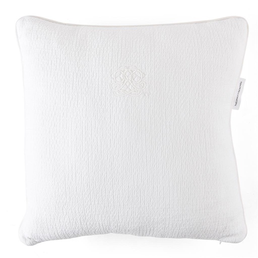 Kussen cotton white 