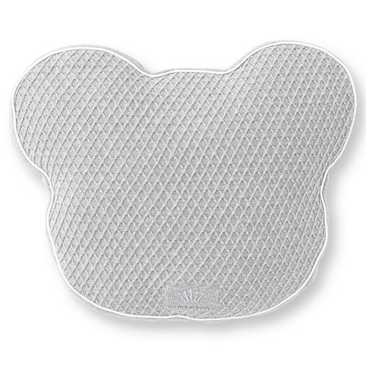 Coussin berekop Teddy gris clair de lune grey 