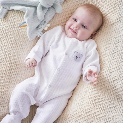 Kruippakje jersey blanc