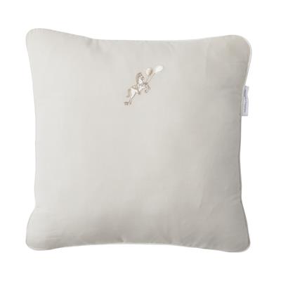 Coussin brodé carrousel 