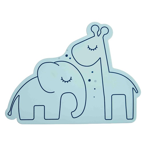 Placemat (silicone) dreamy dots blue 