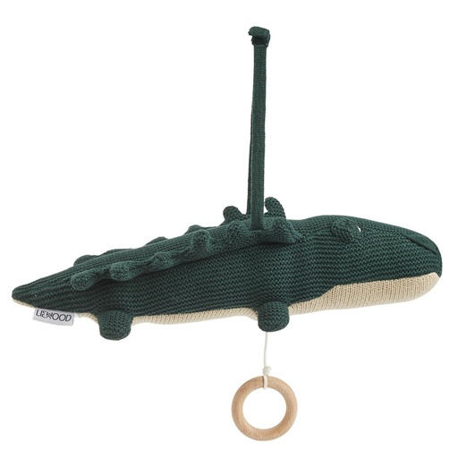 *Music mobile Angela crocodile (garden green) 