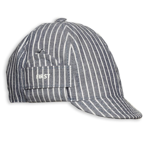 Pet white-navy 