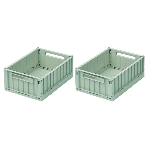 *Opbergmand Weston small (2-pack) peppermint 