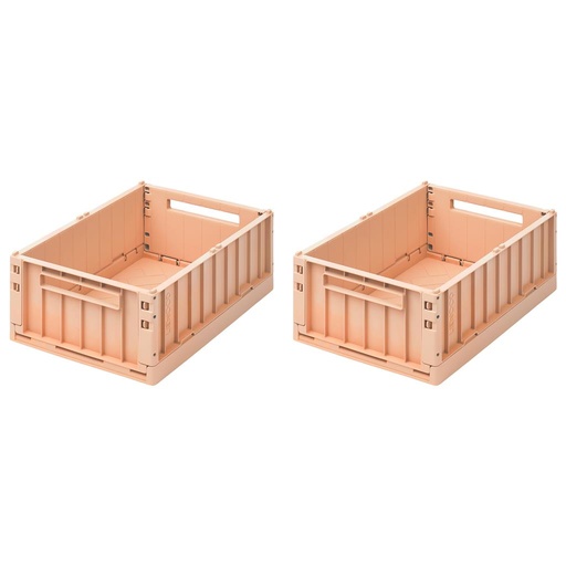 Storage basket Weston medium (2-pack) tuscany rose 