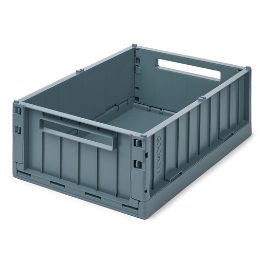 Storage basket Weston large whale (blue) 