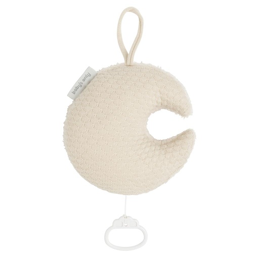 Music box moon sky warm linen 
