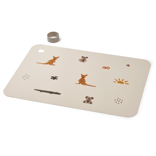 *Placemat Jude aussie - sea shell mix 